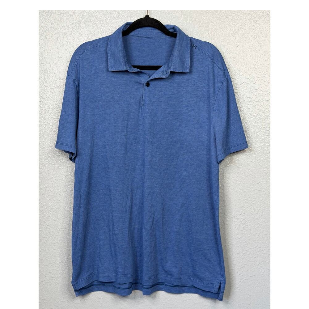 Lululemon Men’s Blue Polo Shirt / Size-Small-Medium